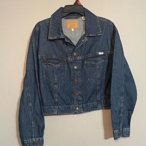 Levi's Blue Denim Jacket with Signature Tab Vintage Inspired Medium BNWT